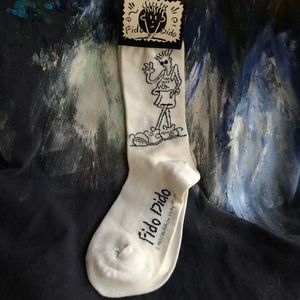 Fido Dido Sprite 7up 1985 Vintage Socks